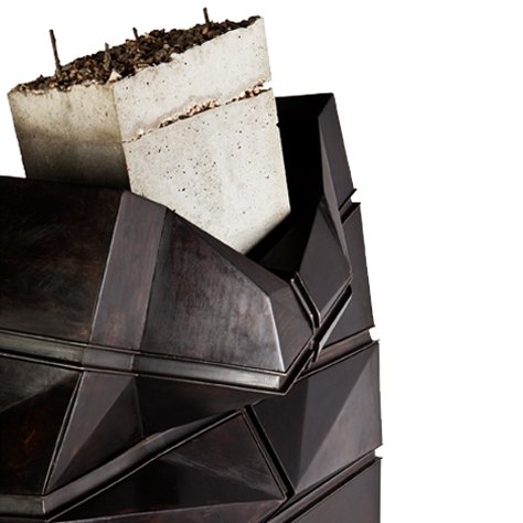 Erwan Boulloud - Fracture Verticale Tallboy/Chest of Drawers